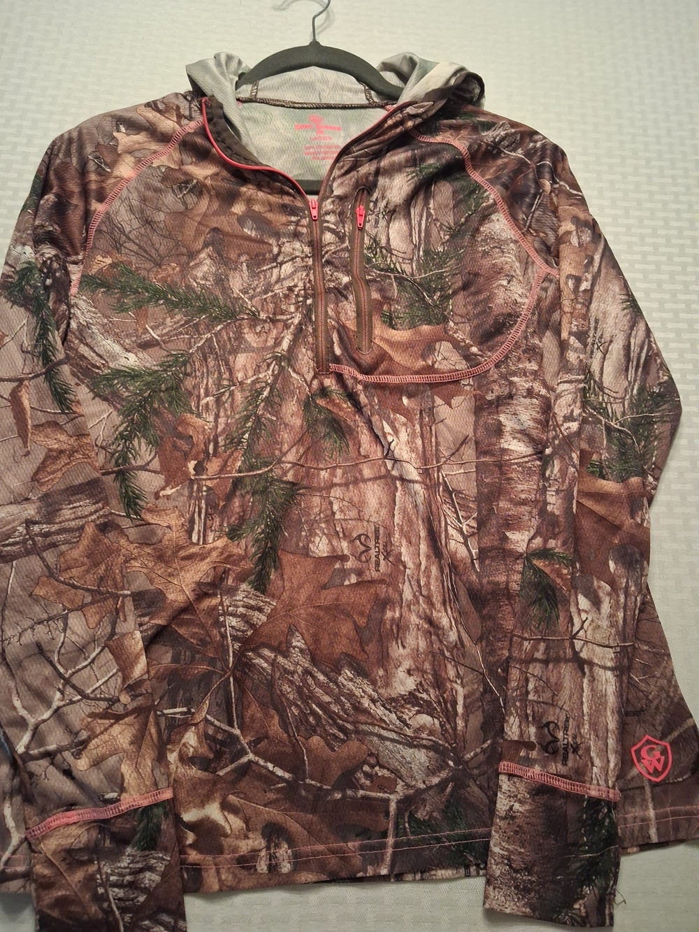 Realtree Camo Hoodie Pullover - Brown, Green